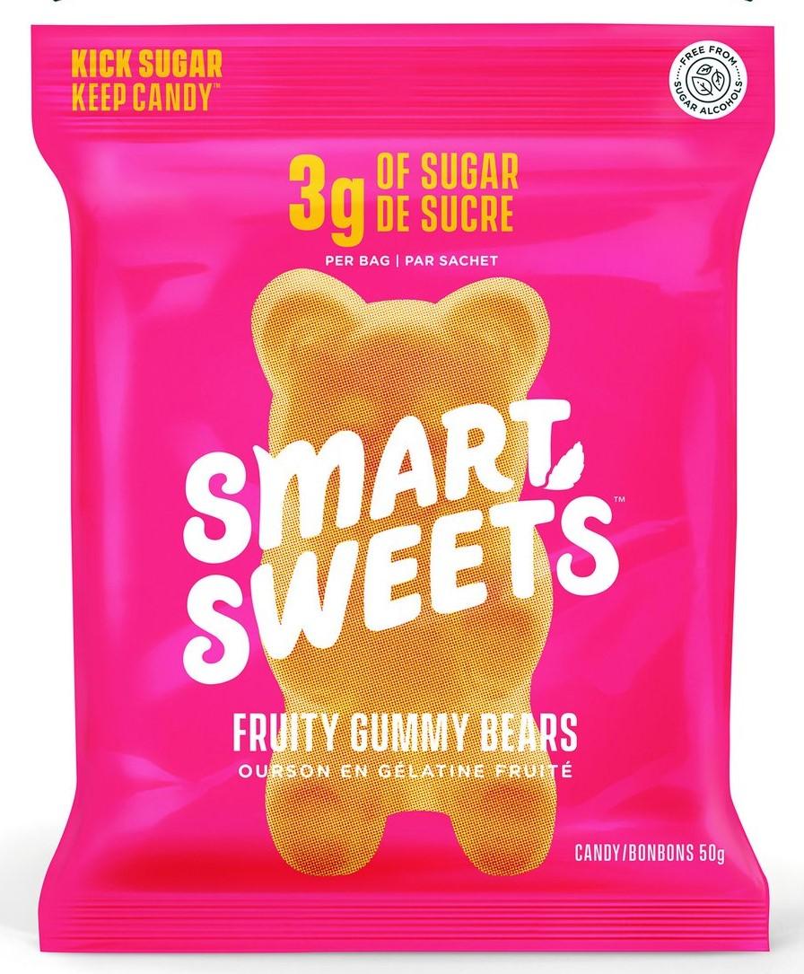 Smart Sweets Fruity Gummy Bears 50g Food Items at Village Vitamin Store