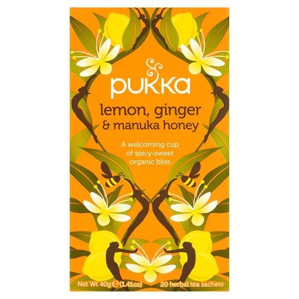 Pukka Teas Lemon, Ginger & manuka honey Food Items at Village Vitamin Store