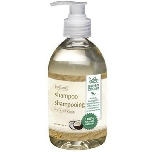 Green Cricket 100% Natural Shampoo Coconut 500 ML Shampoo at Village Vitamin Store