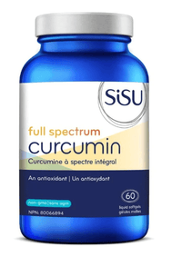 Sisu Full Spectrum Curcumin 60 Softgels Supplements - Turmeric at Village Vitamin Store