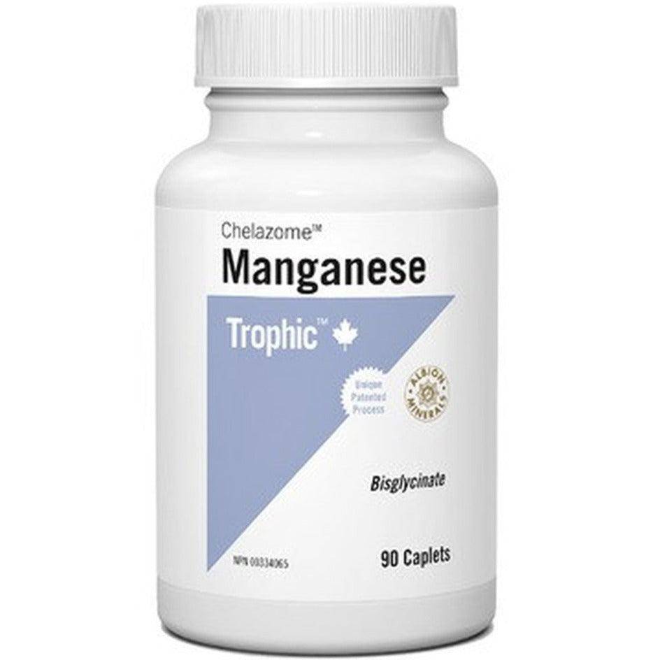 Trophic Chelazome Manganese 90 Caps Minerals at Village Vitamin Store