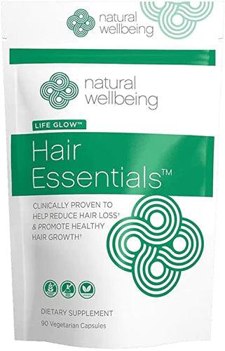 Hair Essentials Natural Hair Growth Supplement 90 Vegetable Capsule Supplements - Hair Skin & Nails at Village Vitamin Store