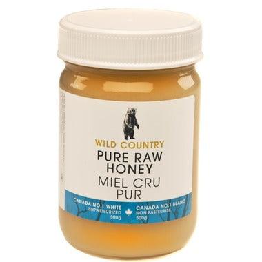 Wild Country Pure Raw Honey 500g Food Items at Village Vitamin Store