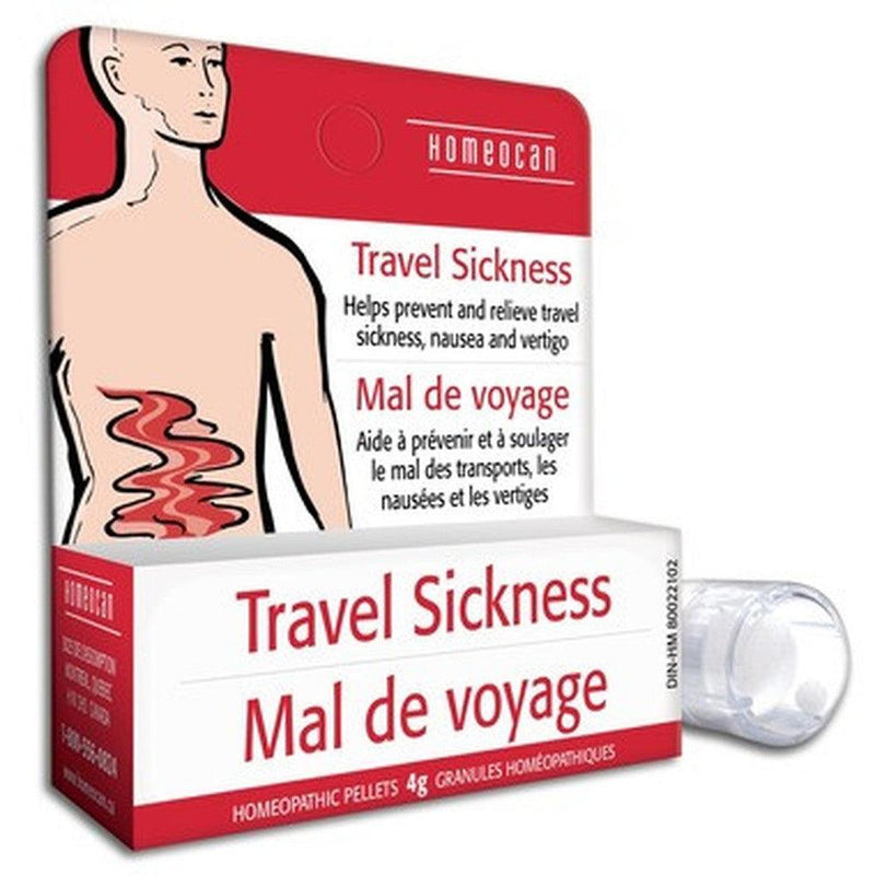 Homeocan Travel Sickness Combination Pellets 4g Homeopathic at Village Vitamin Store