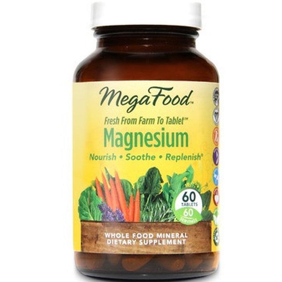 MegaFood Magnesium 60 Tabs-Village Vitamin Store