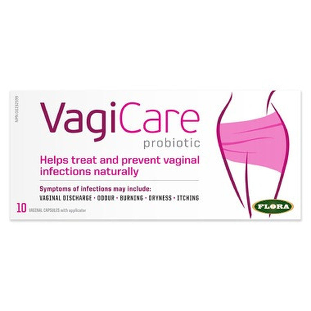 Flora VagiCare Probiotic 10 Caps Supplements - Women's Probiotics at Village Vitamin Store