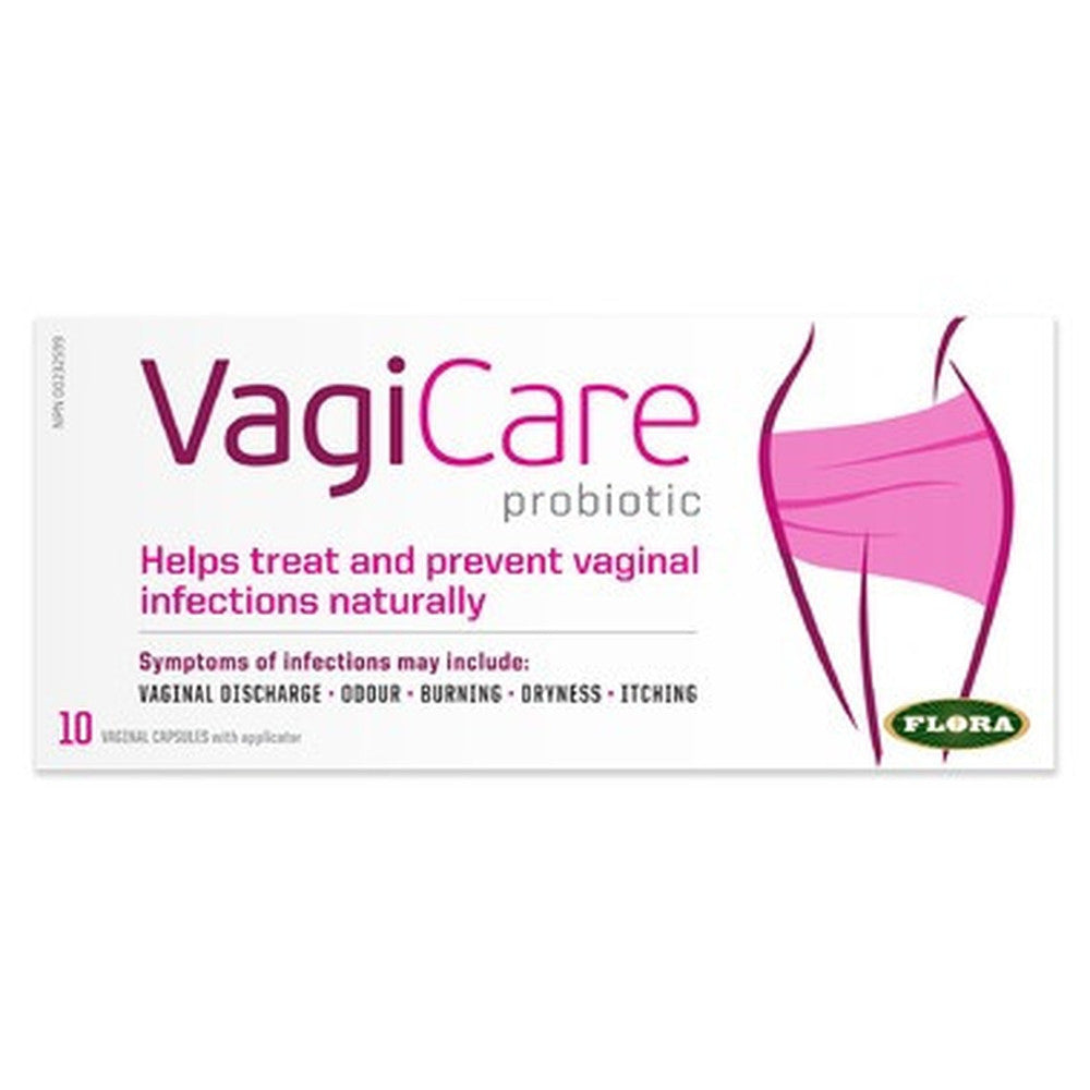 Flora VagiCare Probiotic 10 Caps-Village Vitamin Store