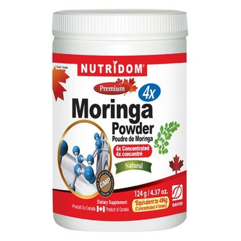 Nutridom Moringa Leaf Powder 4X 124g Supplements at Village Vitamin Store