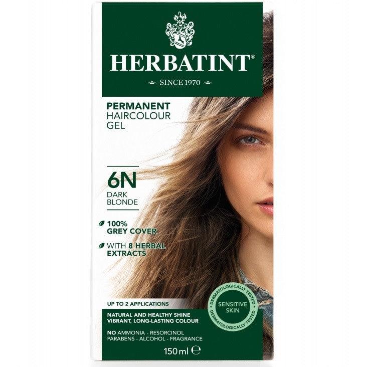 Herbatint Permanent Herbal HairColour Gel 6N Dark Blonde Hair Colour at Village Vitamin Store