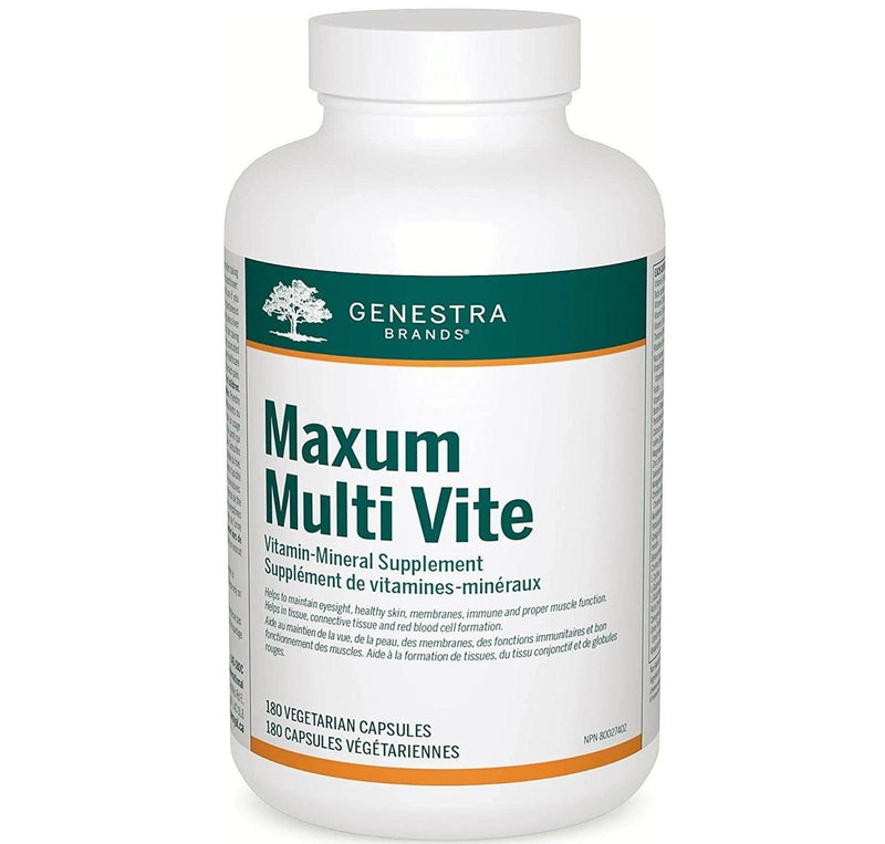 Genestra Maxum Multi Vite 180 Veggie Caps Vitamins - Multivitamins at Village Vitamin Store