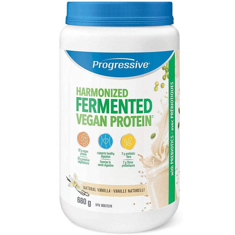 Progressive Harmonized Fermented Vegan Protein Unflavoured 680g Supplements - Protein at Village Vitamin Store