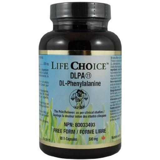 Life Choice DLPA 500MG 60 Veggie Caps Supplements at Village Vitamin Store