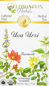 Celebration Herbals Uva Ursi Caffeine Free 24 Tea Bags Food Items at Village Vitamin Store