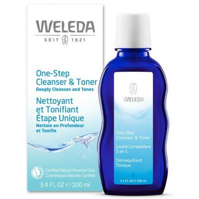 Weleda One Step Cleanser & Toner 100mL Face Toner at Village Vitamin Store