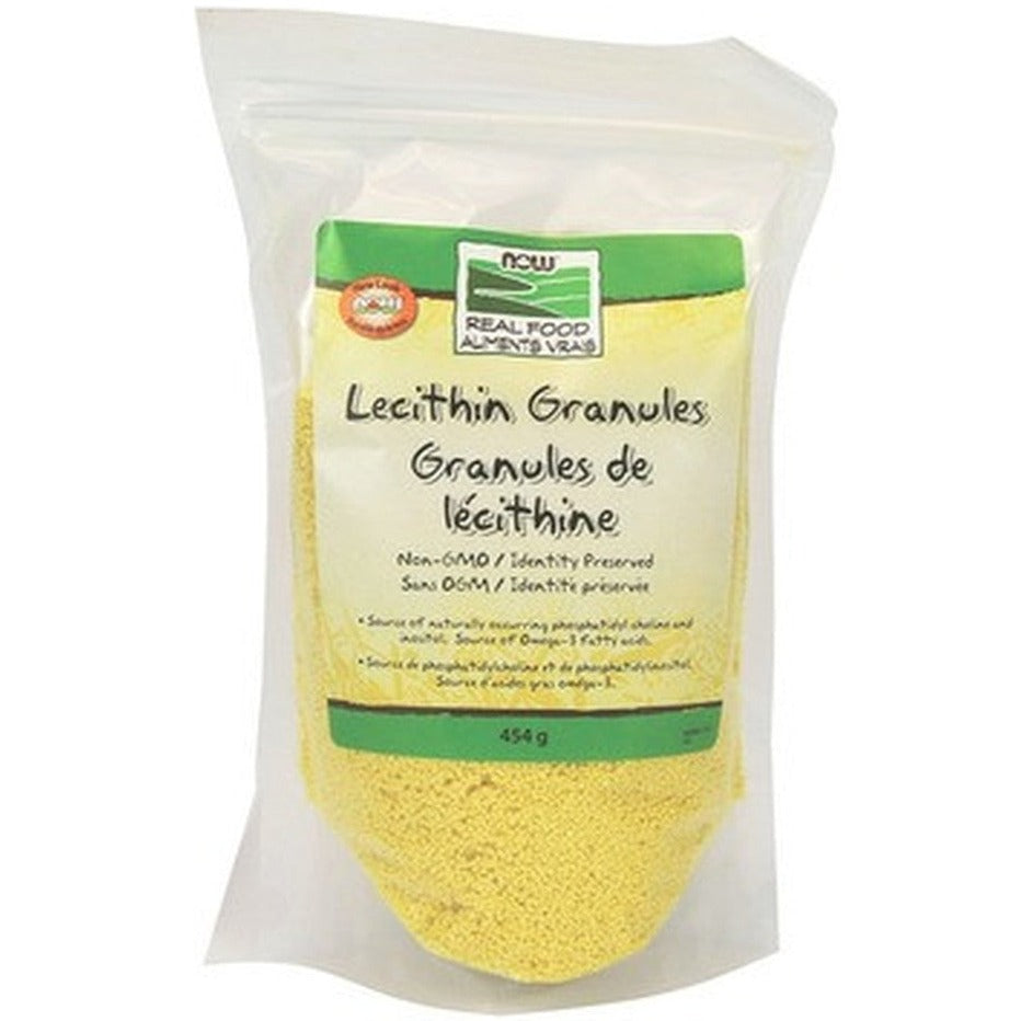 NOW Foods Non-GMO Lecithin Granules 454g Food Items at Village Vitamin Store