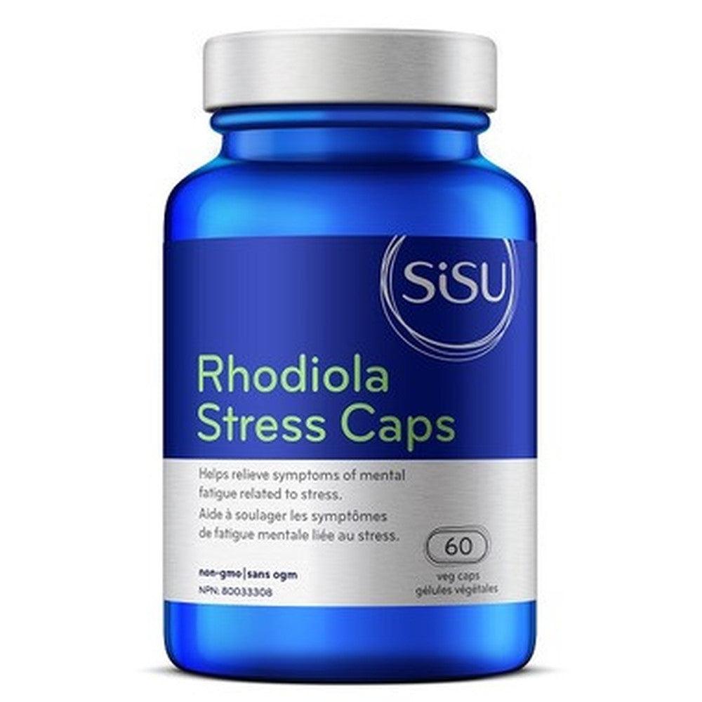 SISU Rhodiola Stress Caps 60 Vegi Caps-Village Vitamin Store
