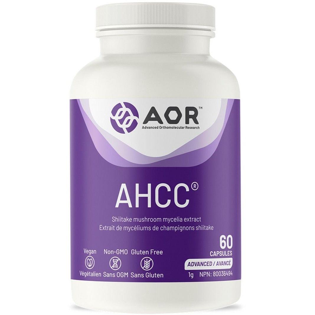 AOR AHCC 60 Caps Supplements at Village Vitamin Store