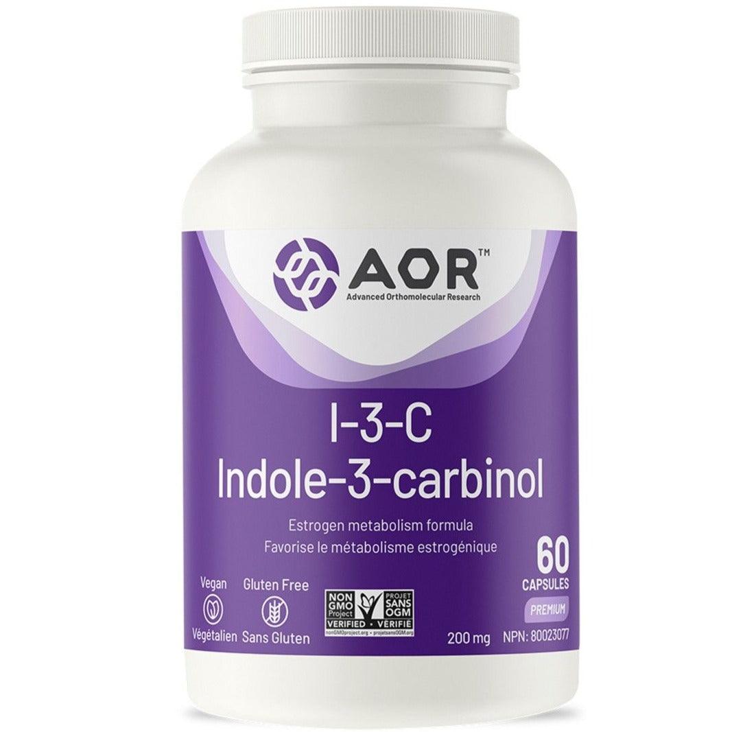 AOR I-3-C 200mg 60 Caps Supplements - Hormonal Balance at Village Vitamin Store