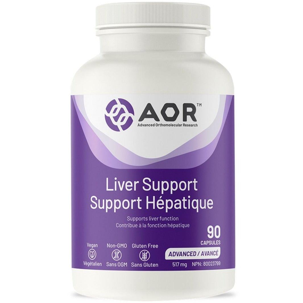 AOR Liver Support 517mg 90 Capsules Supplements - Liver Care at Village Vitamin Store