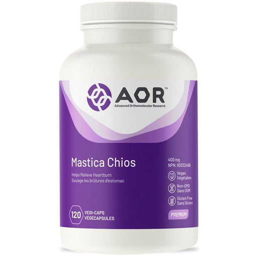 AOR Mastica Chios 400mg 120 Veggie Caps Supplements - Digestive Health at Village Vitamin Store