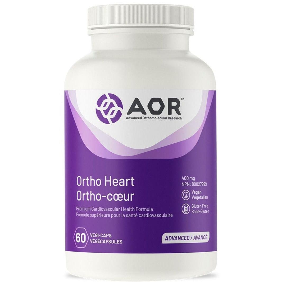 AOR Ortho Heart 400mg 60 Veggie Caps Supplements - Cardiovascular Health at Village Vitamin Store