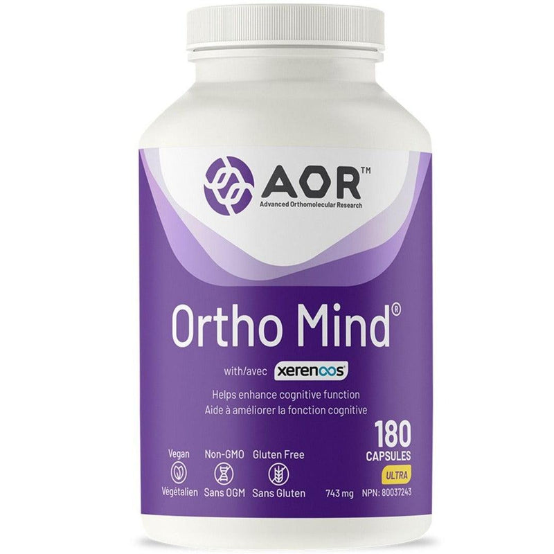 AOR Ortho Mind 743mg 180 Caps Supplements - Cognitive Health at Village Vitamin Store