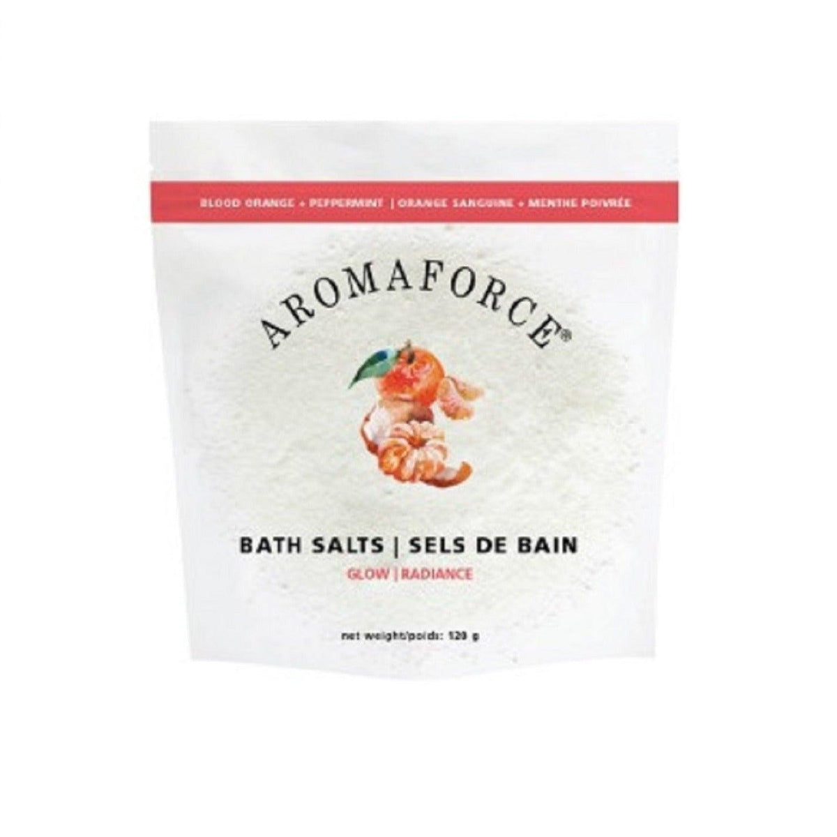 Aromaforce Bath Salts Glow(Blood Orange & Peppermint) 120g Bath & Body at Village Vitamin Store