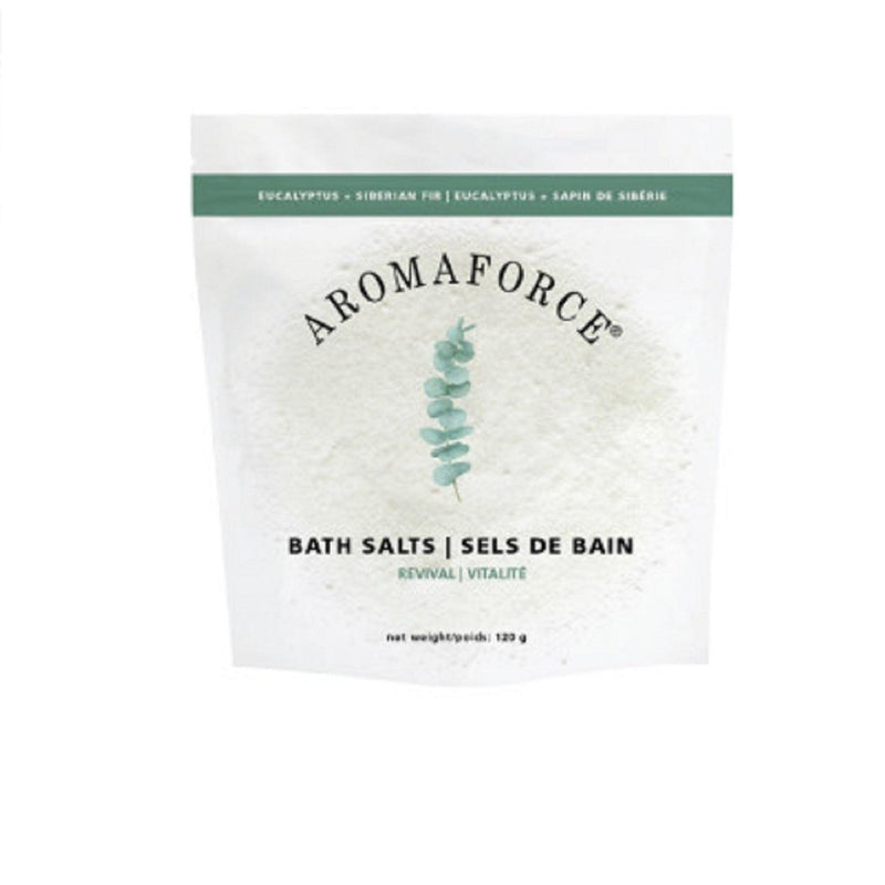 Aromaforce Bath Salts Revival(Eucalyptus & Siberian Fir) 120g Bath & Body at Village Vitamin Store