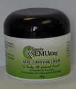 Simply EMUzing Acne Clarifying Cream 70g Face Cleansers at Village Vitamin Store