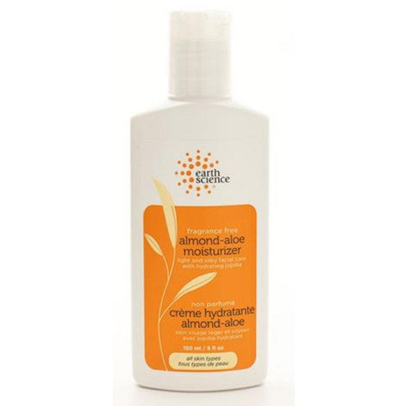 Earth Science Almond Aloe Facial Moisturizer Fragrance Free 150 ml Face Moisturizer at Village Vitamin Store