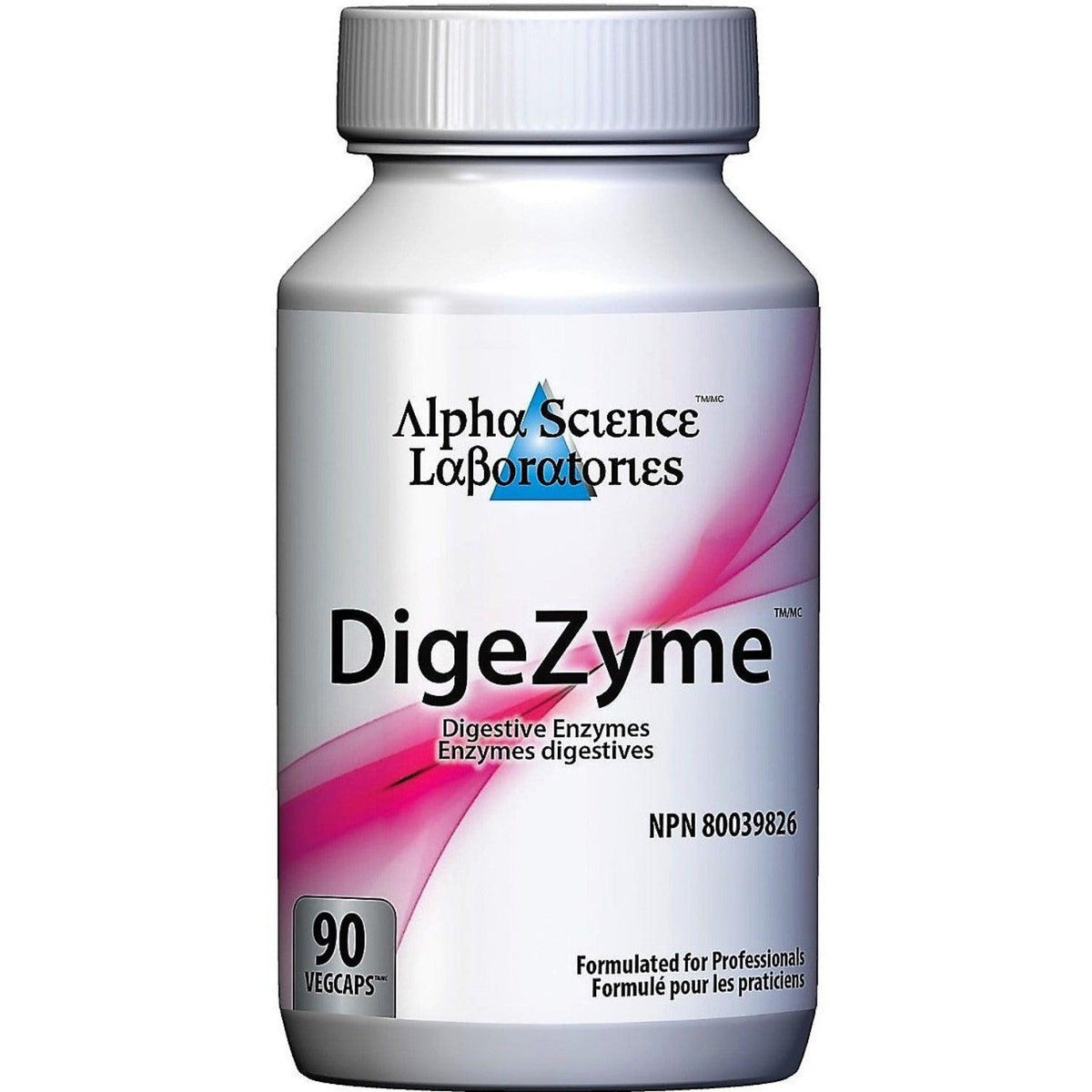 Alpha Science Digezyme 90 capsules Supplements - Digestive Enzymes at Village Vitamin Store