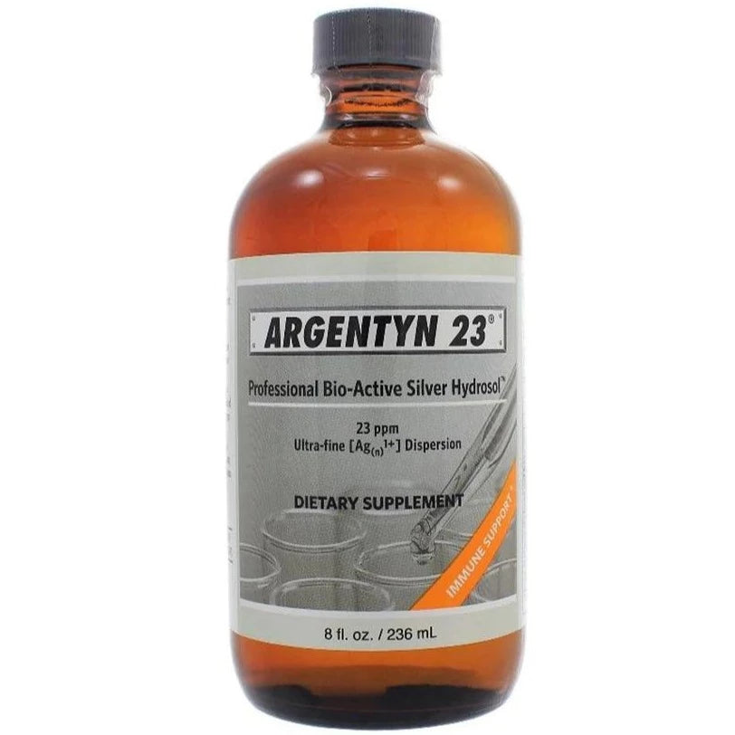 Argentyn 23 Bio-Active Silver Hydrosol for Immune Support Colloidal Silver 236 mL Supplements - Immune Health at Village Vitamin Store