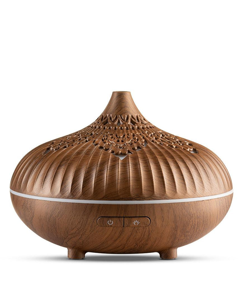 Le Comptoir Aroma Batur Recycled Bamboo Ultrasonic Diffuser Aromatherapy Diffusers at Village Vitamin Store