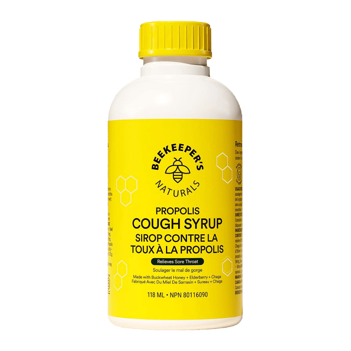 Beekeeper's Naturals Propolis Cough Syrup Day Time 118mL Cough, Cold & Flu at Village Vitamin Store