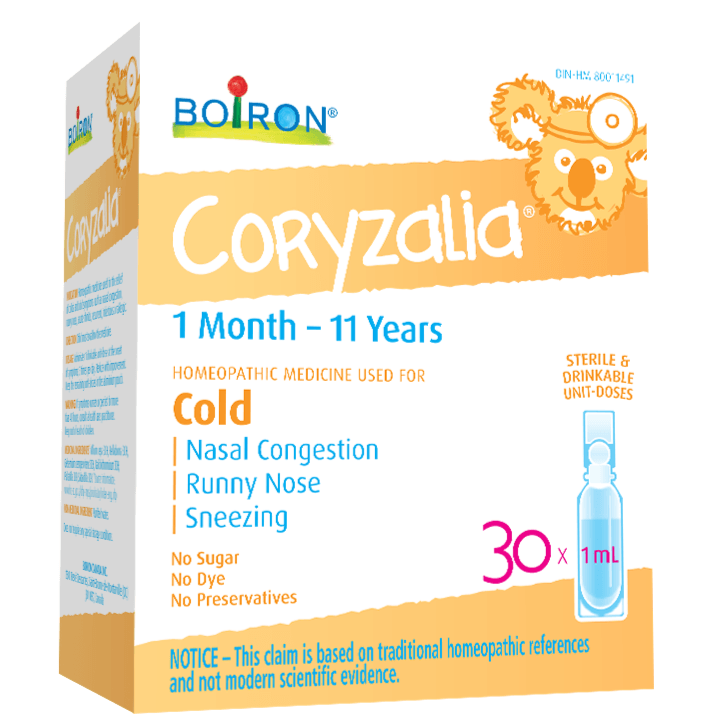 Boiron Children's Coryzalia 30x1mL Homeopathic at Village Vitamin Store