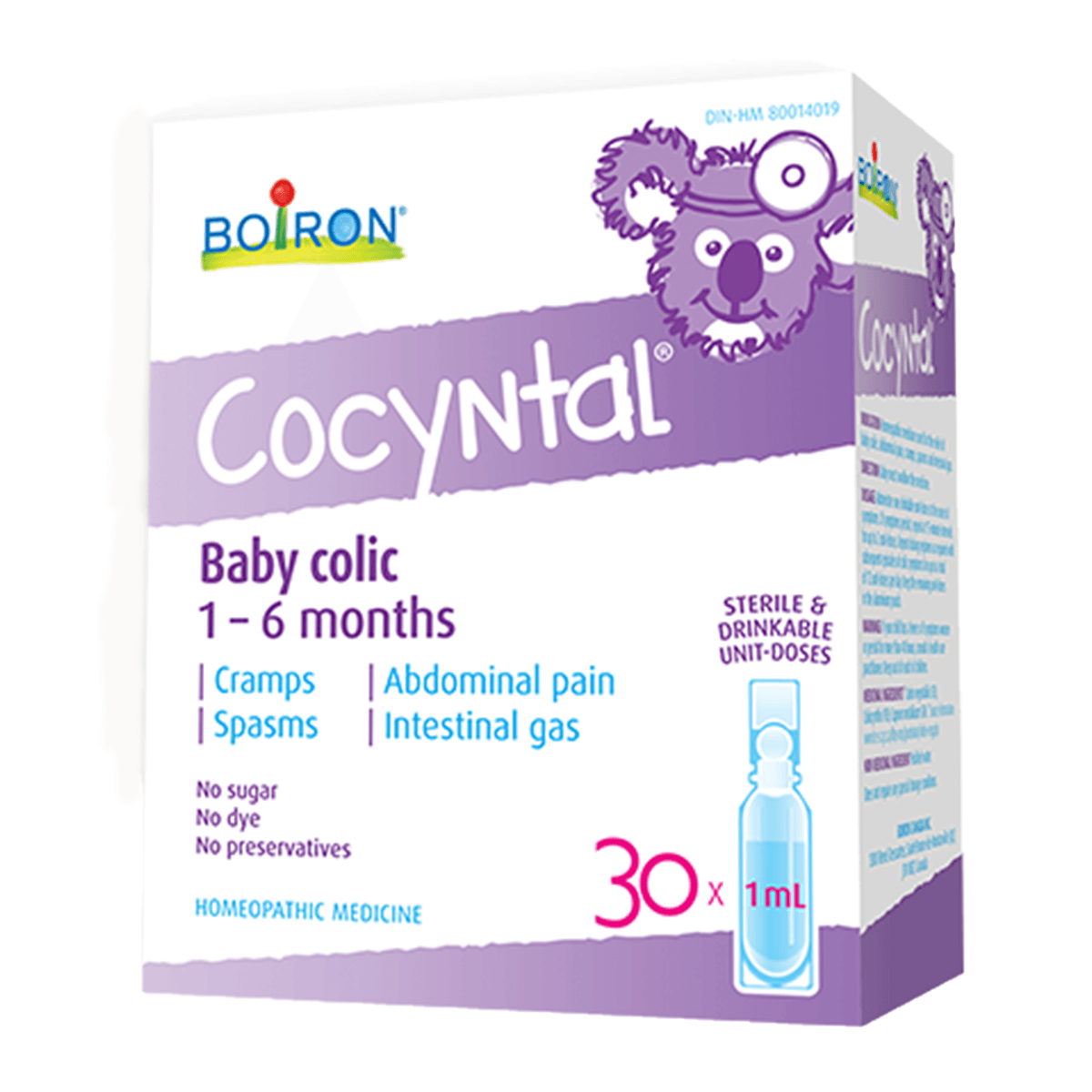 Boiron Cocyntal 30x1mL Homeopathic at Village Vitamin Store