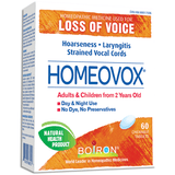 Homeopathic Boiron Homeovox 60 Chewable Tablets Boiron 🇨🇦
