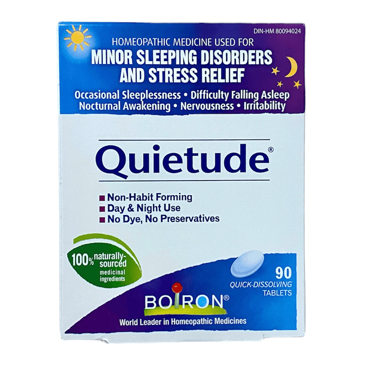Boiron Quietude 90 Tabs Homeopathic at Village Vitamin Store