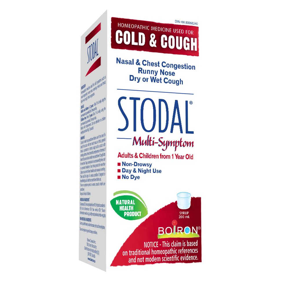 Boiron Stodal Multi-Symptom Cold & Cough 200mL Homeopathic at Village Vitamin Store
