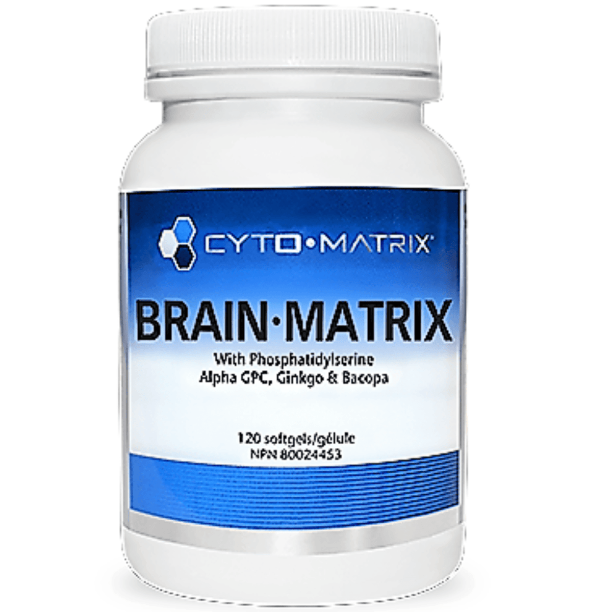 Cyto-Matrix Brain-Matrix 120 SoftGels Supplements - Cognitive Health at Village Vitamin Store