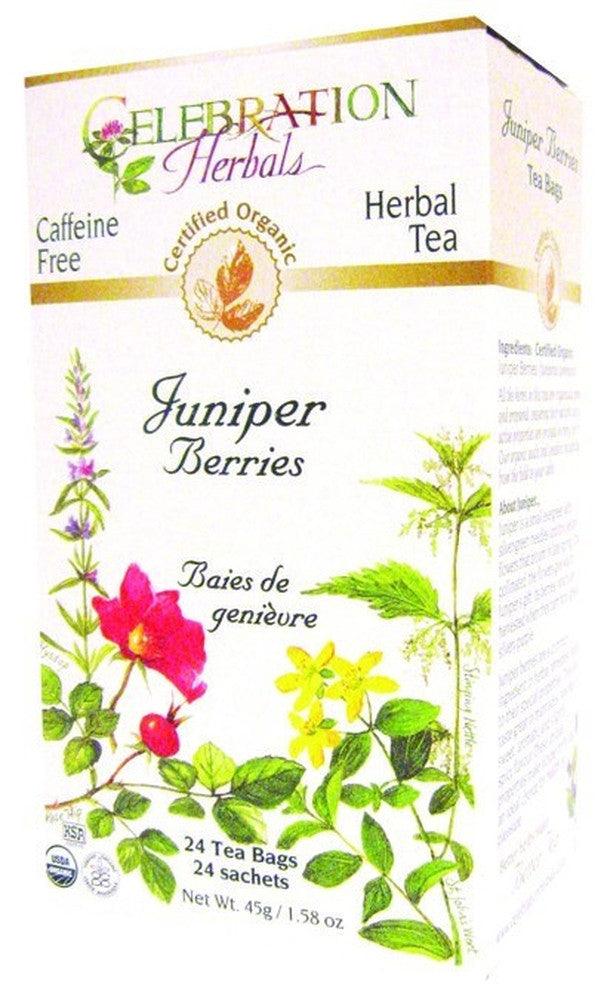 Celebration Herbals Juniper 24 Tea Bags Food Items at Village Vitamin Store
