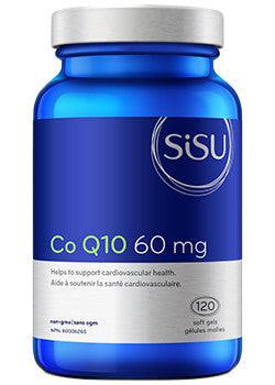 SISU COQ10 60MG 120 SoftGels Supplements - Cardiovascular Health at Village Vitamin Store