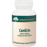 Herbs Genestra Candicin 60 Vegetable Capsules Genestra
