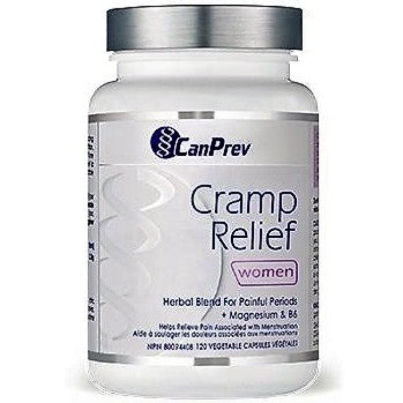 CanPrev Cramp Relief Women 120 Veggie Caps Supplements - Hormonal Balance at Village Vitamin Store