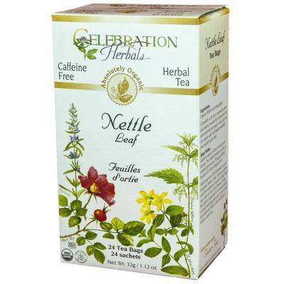 Celebration Herbals Nettle Leaf Tea (Organic) - 24 Tea Bags Food Items at Village Vitamin Store