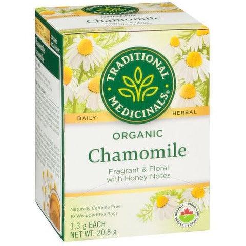 Traditional Medicinals Organic Chamomile 16 Tea Bags Food Items at Village Vitamin Store