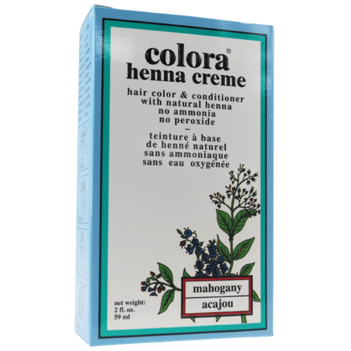 Colora Henna Creme Mahogany 59mL Hair Colour at Village Vitamin Store