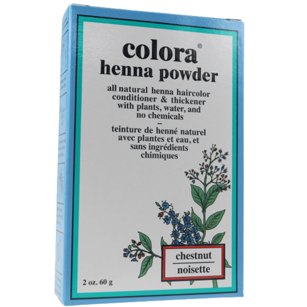 Colora Henna Powder Chestnut 60g Hair Colour at Village Vitamin Store