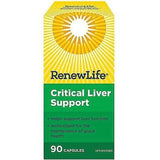 Renew Life Critical Liver Support 90 Softgels Supplements - Liver Care at Village Vitamin Store