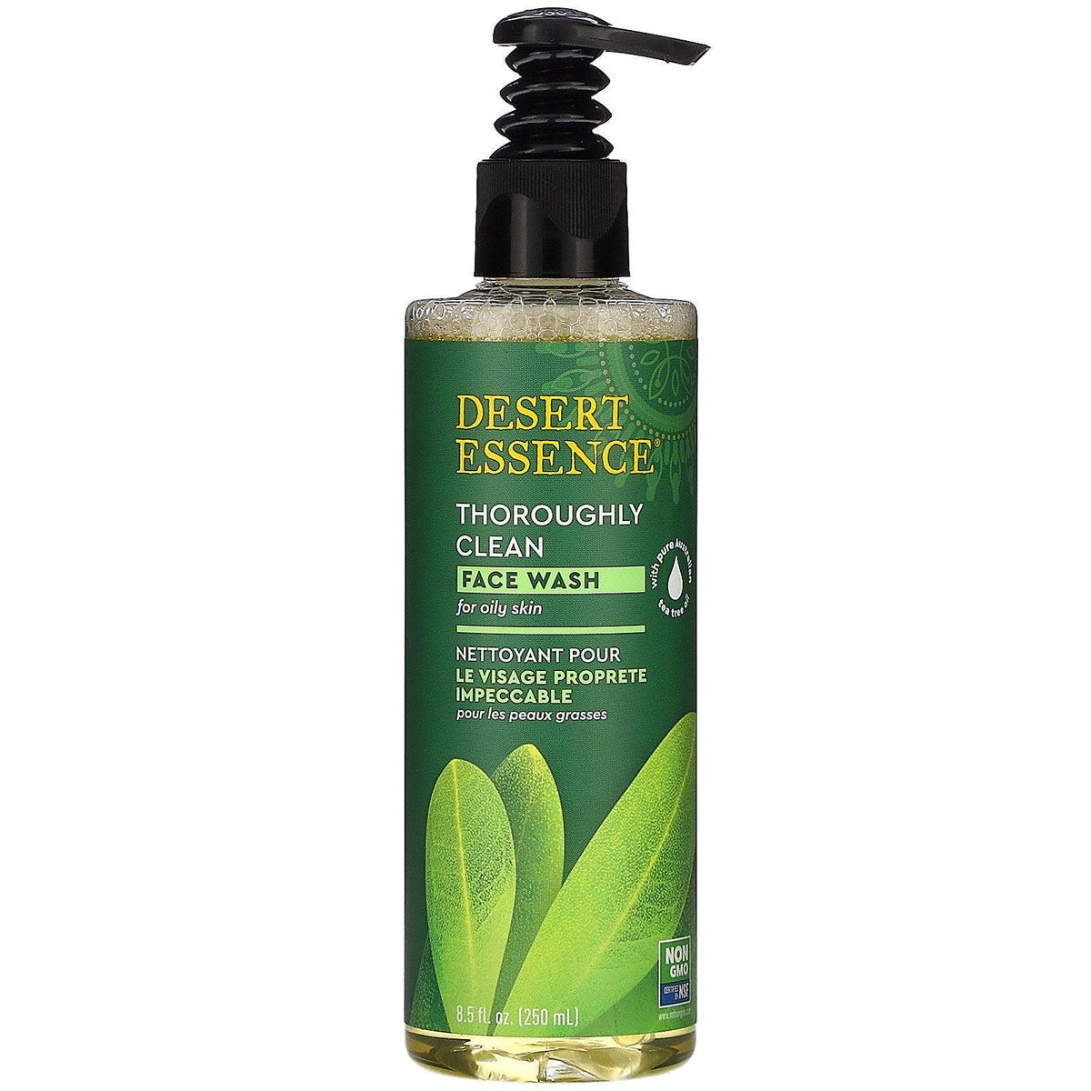 Desert Essence Thoroughly Clean Face Wash for Oily Skin 250ml Face Cleansers at Village Vitamin Store